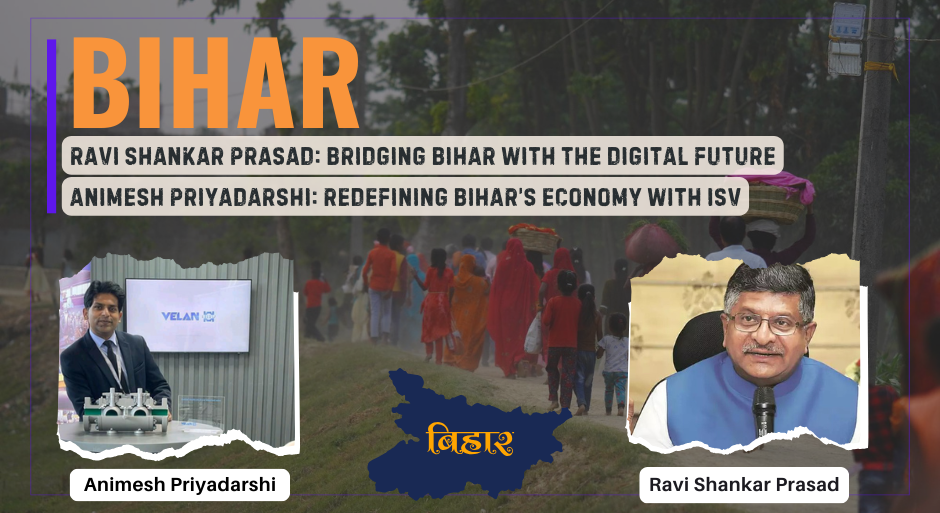 Ravi Shankar Prasad and Animesh Priyadarshi Building Bihar Together